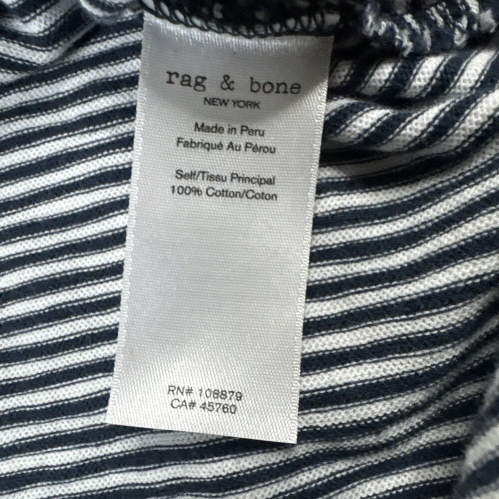 Rag & Bone Women’s Black & White Striped Tank Top Size Small - Picture 4 of 5